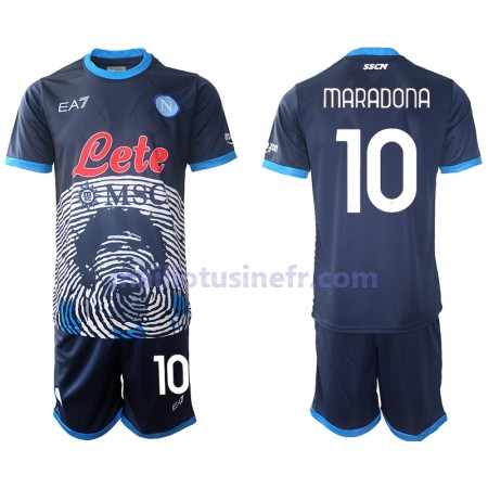Maillot de Foot SSC Naples Diego Maradona 10 Special 2 Domicile 2021-22 - Enfant